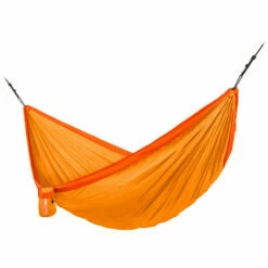 LA SIESTA Colibri 3.0 Sunrise - Hamac De Voyage Simple Avec Fixation - Jaune / Orange