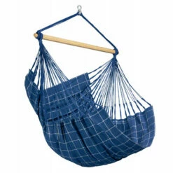 LA SIESTA Domingo Marine - Chaise-hamac Comfort Outdoor - Bleu / Turquoise