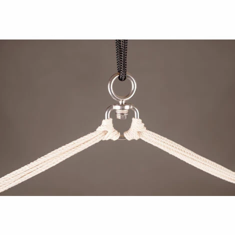 LA SIESTA Habana Flamingo - Chaise-hamac Comfort En Coton Bio - Rouge 3 LA SIESTA Habana Flamingo - Chaise-hamac Comfort En Coton Bio - Rouge – Image 3