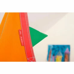 LA SIESTA Joki Foxy - Nid-hamac Enfant En Coton Bio Avec Fixation - Jaune / Orange -SOLOPLAST Soldes Magasin 27164728 4
