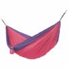 LA SIESTA Colibri 3.0 Passionflower - Hamac De Voyage Double Avec Fixation - Magenta / Rose