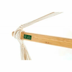 LA SIESTA Habana Agave - Chaise-hamac Comfort En Coton Bio - Vert -SOLOPLAST Soldes Magasin 27164792 5