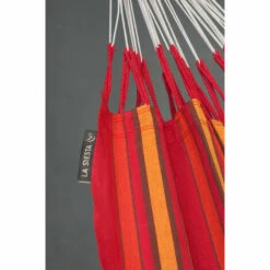 LA SIESTA Currambera Cherry - Hamac Classique Double En Coton - Rouge 7 LA SIESTA Currambera Cherry - Hamac Classique Double En Coton - Rouge -SOLOPLAST Soldes Magasin 27164843 3