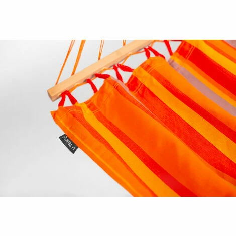 LA SIESTA Alisio Toucan - Hamac à Barres Double Outdoor - Jaune / Orange 4 LA SIESTA Alisio Toucan - Hamac à Barres Double Outdoor - Jaune / Orange – Image 4