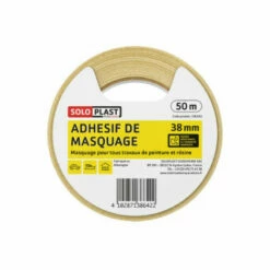 Adhésif De Masquage Soloplast 38mm X 50m - Blanc