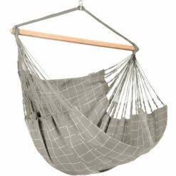 LA SIESTA Domingo Almond - Chaise-hamac Kingsize Outdoor - Marron