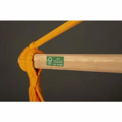 LA SIESTA Habana Volcano - Chaise-hamac Comfort En Coton Bio - Rouge -SOLOPLAST Soldes Magasin 33474598 4