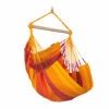 LA SIESTA Habana Volcano - Chaise-hamac Basic En Coton Bio - Rouge