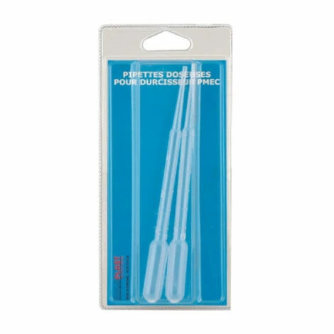 Pipette Doseuse SOLOPLAST Pour Durcisseur 3ml X 2 1 Pipette Doseuse SOLOPLAST Pour Durcisseur 3ml X 2