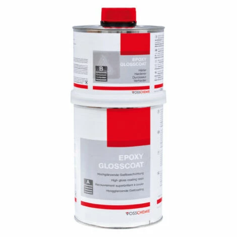 Résine Epoxy Glosscoat SOLOPLAST VOSSCHEMIE - 1 Kg 1 Résine Epoxy Glosscoat SOLOPLAST VOSSCHEMIE - 1 Kg