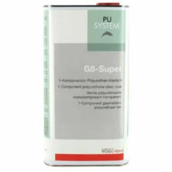 Vernis G8 Super Polyuréthane Transparent SOLOPLAST VOSSCHEMIE - 5L