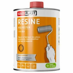 Résine Polyester Soloplast Type éco 2 KG