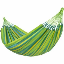 LA SIESTA Brisa Lime - Hamac Classique Simple Outdoor - Vert