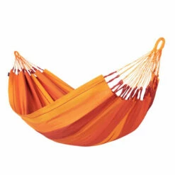 LA SIESTA Modesta Volcano - Hamac Classique Simple En Coton Bio - Rouge