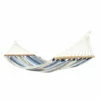 LA SIESTA Alisio Sea Salt - Hamac à Barres Simple Outdoor - Bleu / Turquoise
