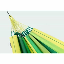 LA SIESTA Modesta Jungle - Hamac Classique Double En Coton Bio - Vert -SOLOPLAST Soldes Magasin 50251991 3