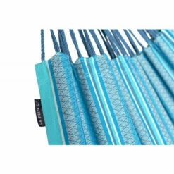 LA SIESTA Modesta Azure - Hamac Classique Kingsize En Coton Bio - Bleu / Turquoise -SOLOPLAST Soldes Magasin 50251995 3