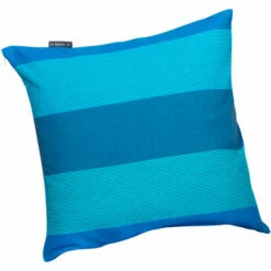 LA SIESTA Cariño Lagoon - Housse De Coussin Hamac En Coton Bio - Bleu / Turquoise