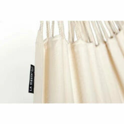 LA SIESTA Modesta Latte - Hamac Classique Simple En Coton Bio - Blanc / écru -SOLOPLAST Soldes Magasin 50252003 3