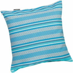 LA SIESTA Cariño Azure - Housse De Coussin Hamac En Coton Bio - Bleu / Turquoise