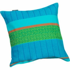 LA SIESTA Cariño Curaçao - Housse De Coussin Hamac En Coton Bio - Bleu / Turquoise