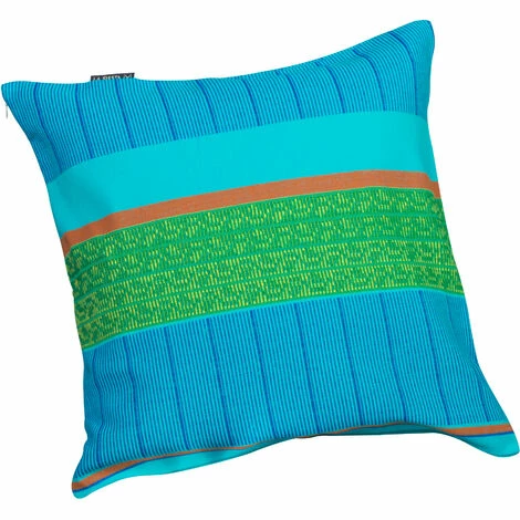 LA SIESTA Cariño Curaçao - Housse De Coussin Hamac En Coton Bio - Bleu / Turquoise 1 LA SIESTA Cariño Curaçao - Housse De Coussin Hamac En Coton Bio - Bleu / Turquoise