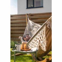 LA SIESTA Bossanova Muscade - Hamac Classique Kingsize En Coton Bio - Marron -SOLOPLAST Soldes Magasin 51242462 3