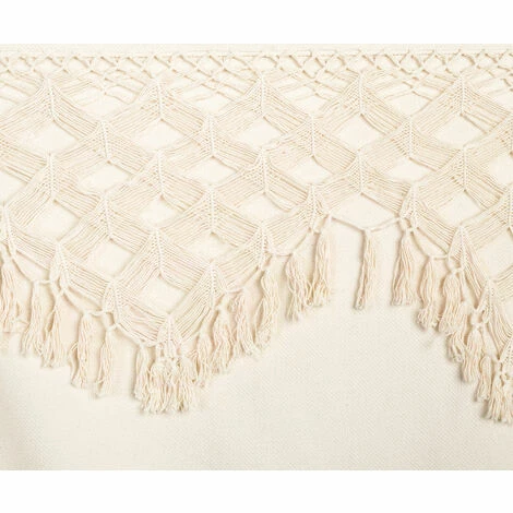 LA SIESTA Bossanova Latte - Hamac Classique Kingsize En Coton Bio - Blanc / écru 4 LA SIESTA Bossanova Latte - Hamac Classique Kingsize En Coton Bio - Blanc / écru – Image 4