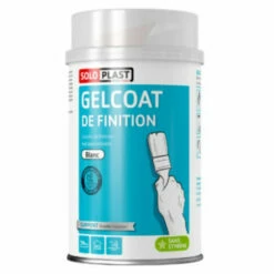 Gelcoat De Finition Soloplast Blanc 1kg Avec Durcisseur - Blanc